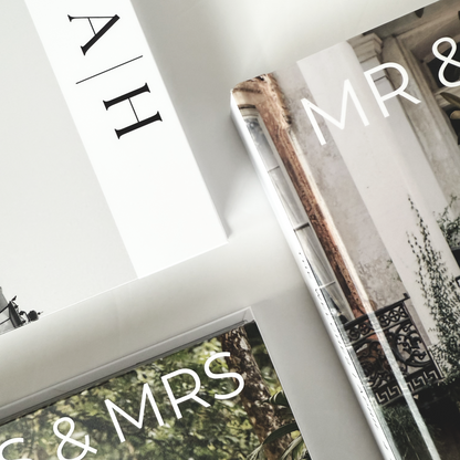 2 Custom Photo Album Package - Wedding, Newborn, Family
